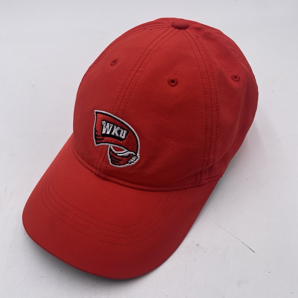 Western Kentucky Hill Toppers Hat Nike Legacy91 Dri Fit Red Strapback Adjustable